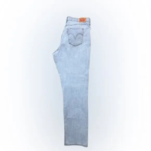 LEVI’S WOMEN'S CLASSIC STRAIGHT FIT JEANS (Size: 16 Long) - Picture 3 of 8